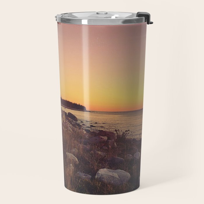 Sunset By the Sea Travel Mug Gallery Image 2