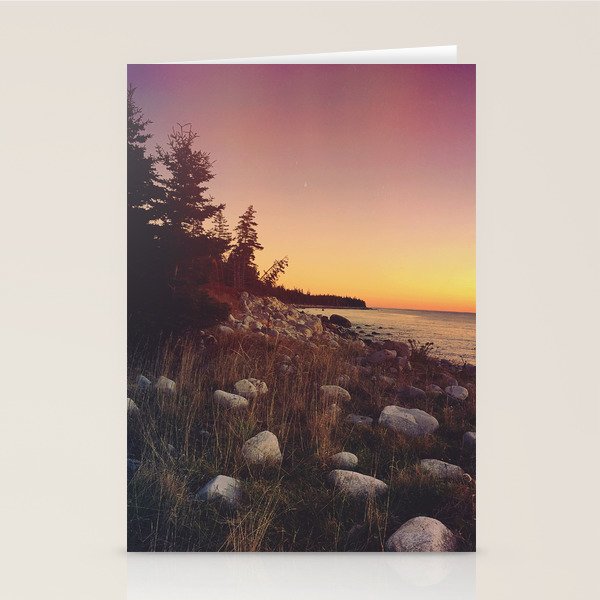 Sunset By the Sea Stationery Card Gallery Image 2