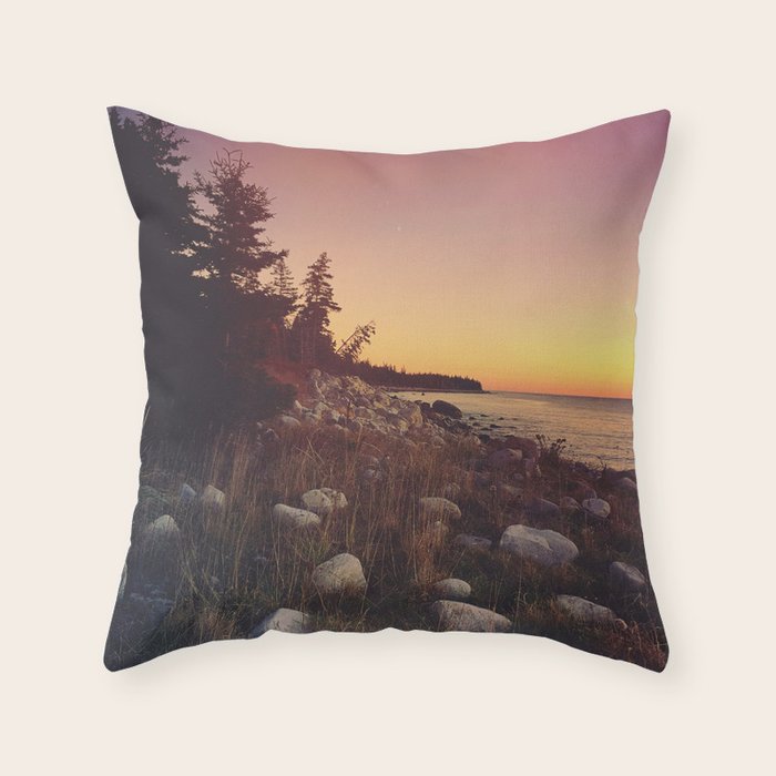 Sunset By the Sea Throw Pillow Gallery Image 6