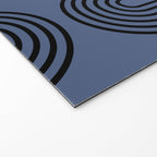 Abstraction_NEW_SUN_BLUE_LINE_POP_ART_Minimalism_0222A Welcome Mat Gallery Image 2