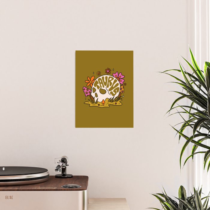 Taurus Skull Poster Gallery Image 2