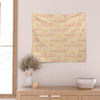 Sunshine - gold and copper Wall Tapestry Gallery Image 2