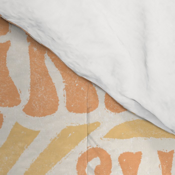 Sunshine - gold and copper Comforter Gallery Image 4