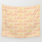 Sunshine - gold and copper Wall Tapestry Gallery Image 4