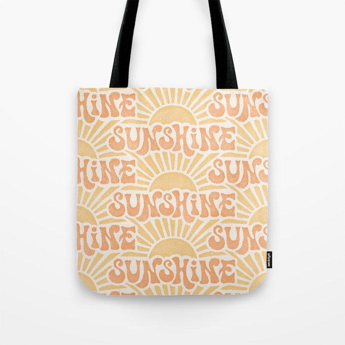 Sunshine - gold and copper Tote Bag Gallery Image 1