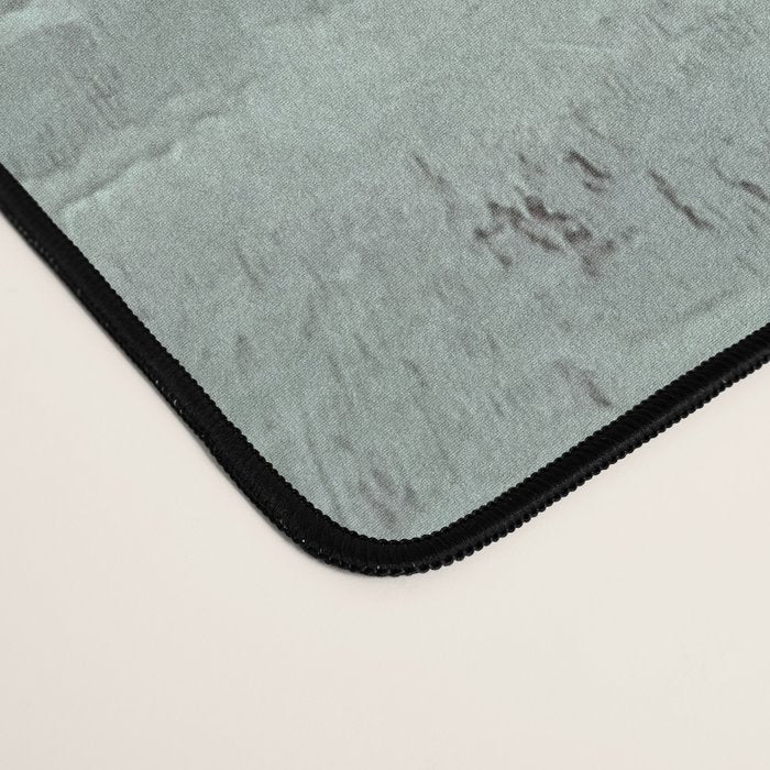 Abstract Textured Landscape in Burgundy  Pale Mint Desk Mat Gallery Image 4