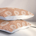 Bohemian Sun Print - terracotta aruba, sun, sunshine, tile, boho, clay, brown, happy, decor Pillow Sham Gallery Image 3