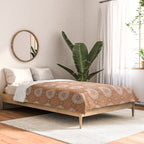 Bohemian Sun Print - terracotta aruba, sun, sunshine, tile, boho, clay, brown, happy, decor Comforter Gallery Image 2