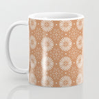 Bohemian Sun Print - terracotta aruba, sun, sunshine, tile, boho, clay, brown, happy, decor Coffee Mug Gallery Image 3
