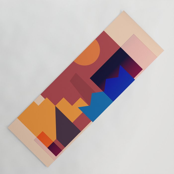 Geometric Shapes 20 Yoga Mat Gallery Image 1