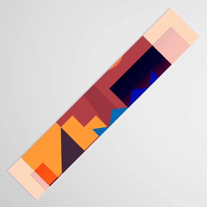 Geometric Shapes 20 Table Runner Gallery Image 3