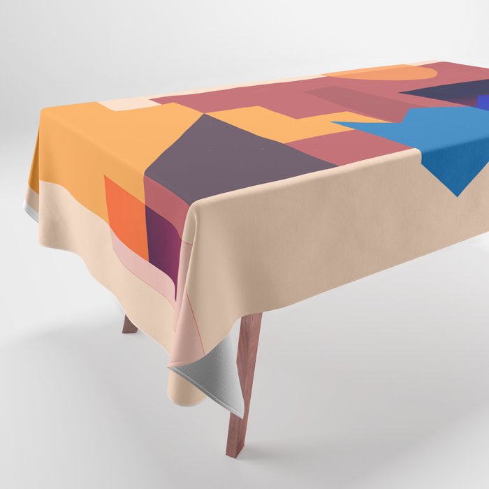 Geometric Shapes 20 Tablecloth Gallery Image 1