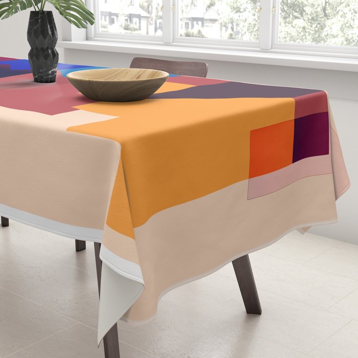 Geometric Shapes 20 Tablecloth Gallery Image 3