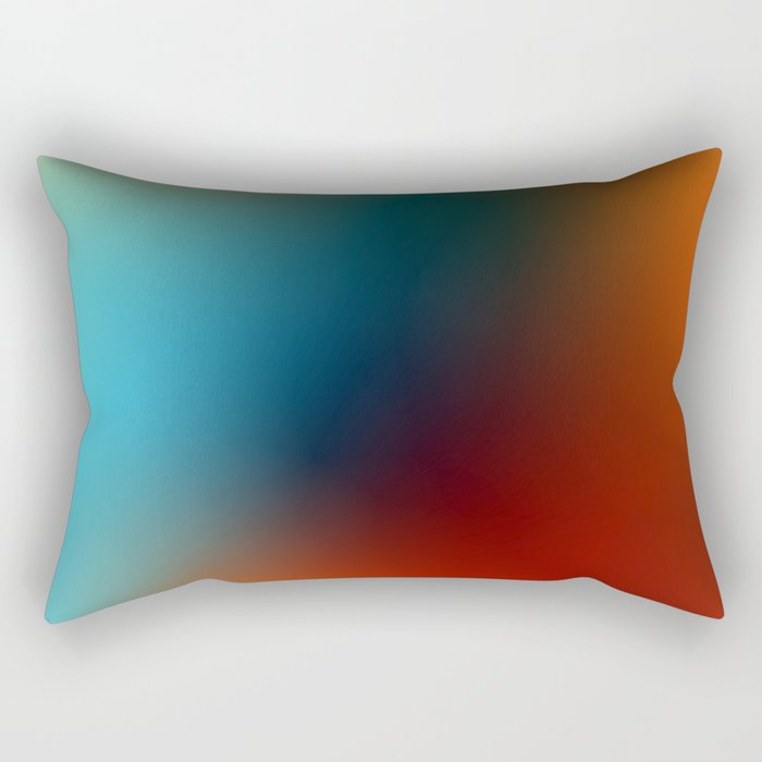 16 Intense Gradient Aura Ombre By Valourine 240821 Rectangular Pillow Gallery Image 1