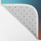 16 Intense Gradient Aura Ombre By Valourine 240821 Bath Mat Gallery Image 2
