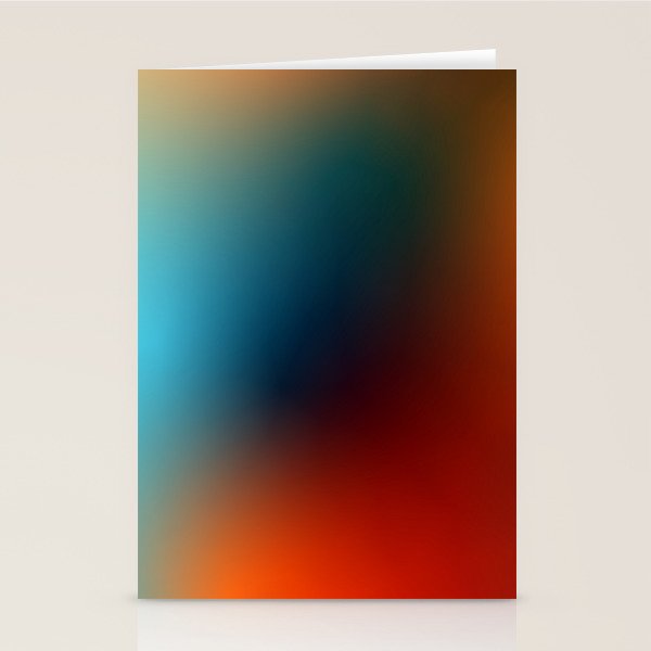 16 Intense Gradient Aura Ombre By Valourine 240821 Stationery Card Gallery Image 1