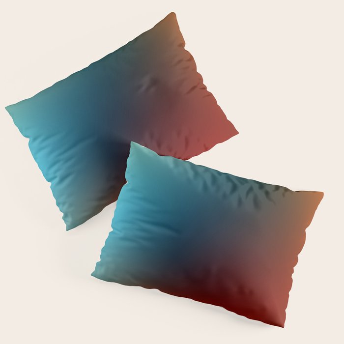 16 Intense Gradient Aura Ombre By Valourine 240821 Pillow Sham Gallery Image 3