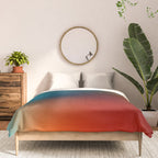 16 Intense Gradient Aura Ombre By Valourine 240821 Comforter Gallery Image 3