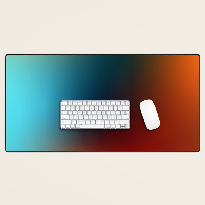 16 Intense Gradient Aura Ombre By Valourine 240821 Desk Mat Gallery Image 1