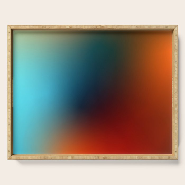 16 Intense Gradient Aura Ombre By Valourine 240821 Serving Tray Gallery Image 1