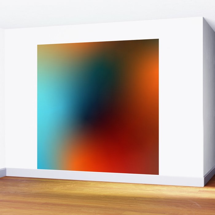 16 Intense Gradient Aura Ombre By Valourine 240821 Wall Mural Gallery Image 2