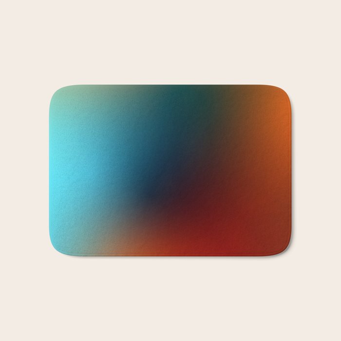 16 Intense Gradient Aura Ombre By Valourine 240821 Bath Mat Gallery Image 1