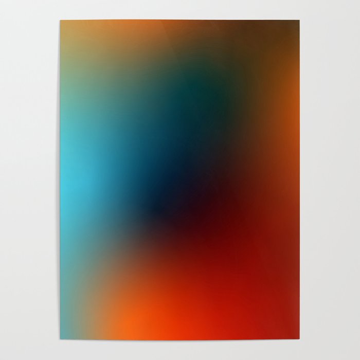16 Intense Gradient Aura Ombre By Valourine 240821 Poster Gallery Image 1