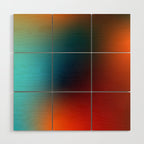 16 Intense Gradient Aura Ombre By Valourine 240821 Wood Wall Art Gallery Image 1