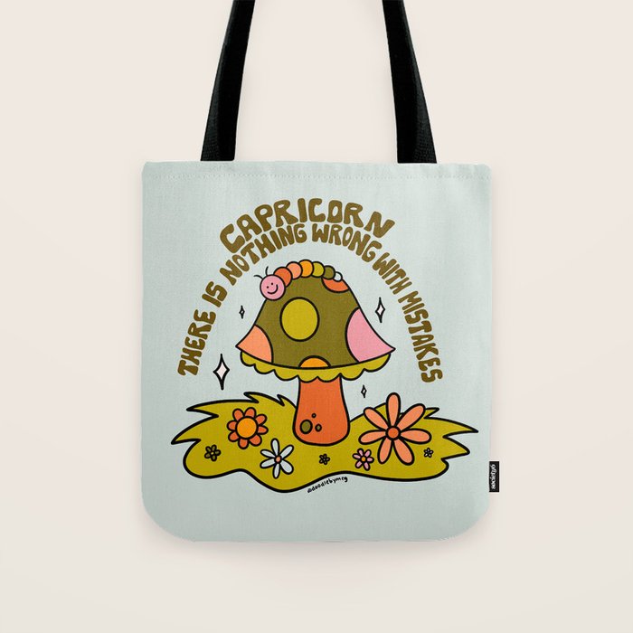 Capricorn Caterpillar Tote Bag Gallery Image 1
