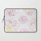Abstract Flowers #society6 #buyart Laptop Sleeve Gallery Image 1
