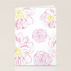 Abstract Flowers #society6 #buyart Stationery Card Gallery Image 2