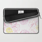 Abstract Flowers #society6 #buyart Laptop Sleeve Gallery Image 2