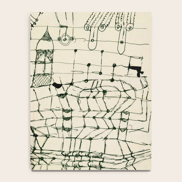Paul Klee "Drawing Knotted in the Manner of a Net" Notebook Gallery Image 4