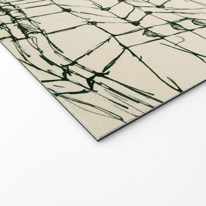 Paul Klee "Drawing Knotted in the Manner of a Net" Welcome Mat Gallery Image 2