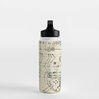 Paul Klee "Drawing Knotted in the Manner of a Net" Water Bottle Gallery Image 3