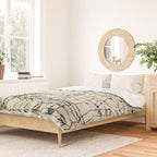 Paul Klee "Drawing Knotted in the Manner of a Net" Duvet Cover Gallery Image 2