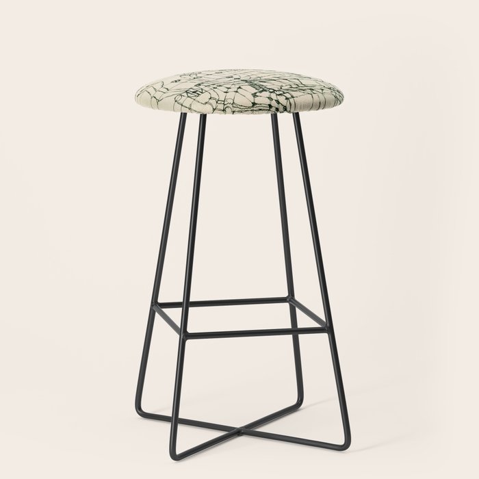Paul Klee "Drawing Knotted in the Manner of a Net" Stool Gallery Image 1