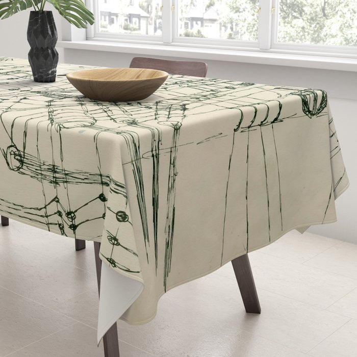 Paul Klee "Drawing Knotted in the Manner of a Net" Tablecloth Gallery Image 3