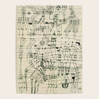 Paul Klee "Drawing Knotted in the Manner of a Net" Poster Gallery Image 4