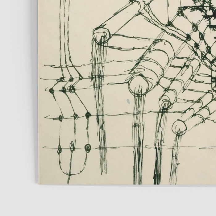 Paul Klee "Drawing Knotted in the Manner of a Net" Poster Gallery Image 3