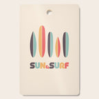 Sun & Surf Surfboards - Retro Rainbow Cutting Board Gallery Image 1