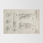 Nasa Space Shuttle Patent - Nasa Shuttle Art - Antique Rug Gallery Image 2