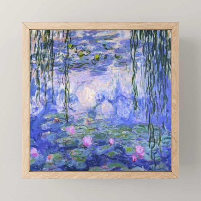 Claude Monet Water Lilies Mini Art Print Gallery Image 1