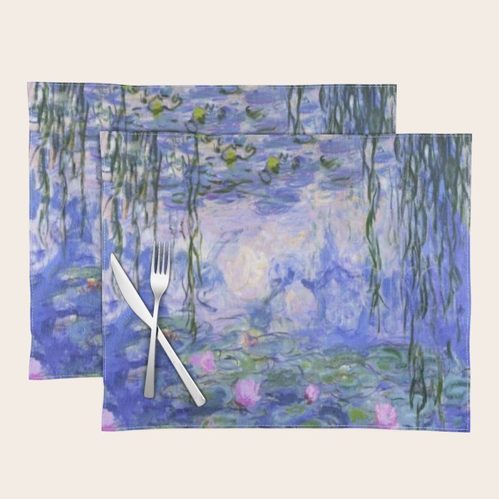 Claude Monet Water Lilies Placemat Gallery Image 1