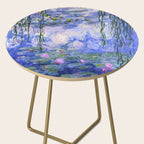 Claude Monet Water Lilies Side Table Gallery Image 2