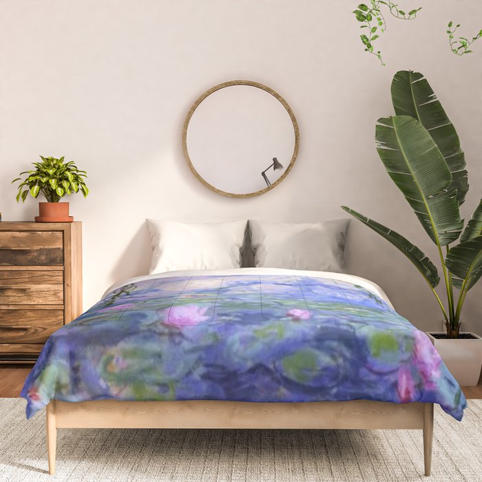 Claude Monet Water Lilies Comforter Gallery Image 3