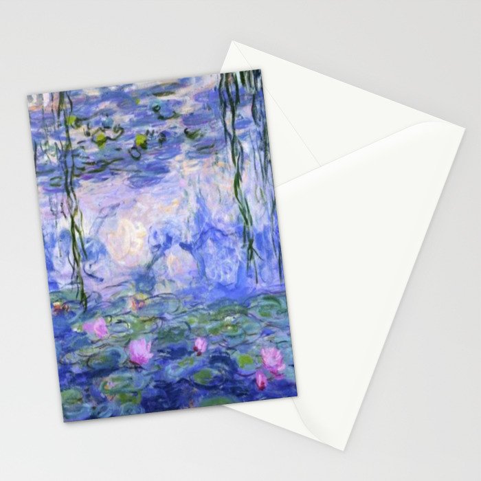 Claude Monet Water Lilies Stationery Card Gallery Image 2