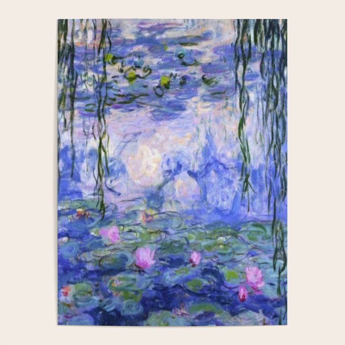 Claude Monet Water Lilies Poster Gallery Image 4