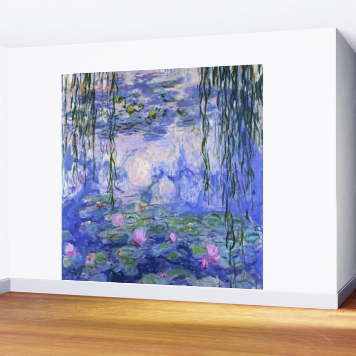 Claude Monet Water Lilies Wall Mural Gallery Image 2