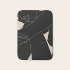 Abstract Art Nude Woman 5 Bath Mat Gallery Image 1